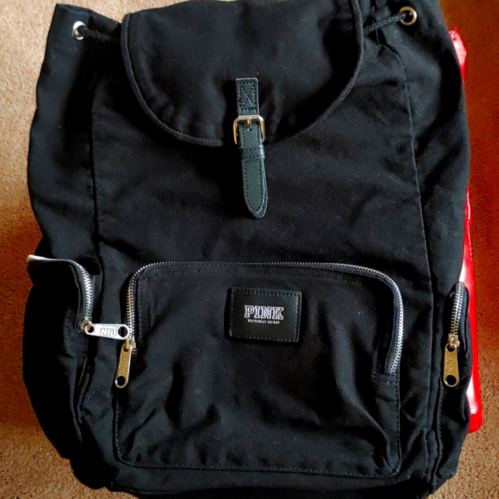 Pink backpack
